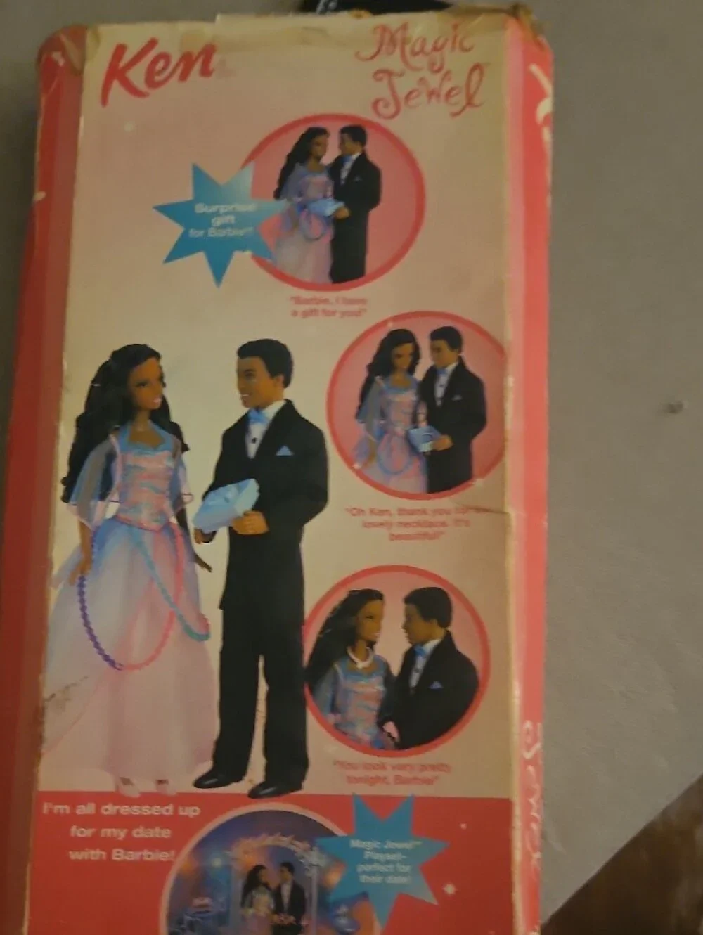 Ken Magic Jewel Tuxedo Doll - Black with Teal Accents Vintage